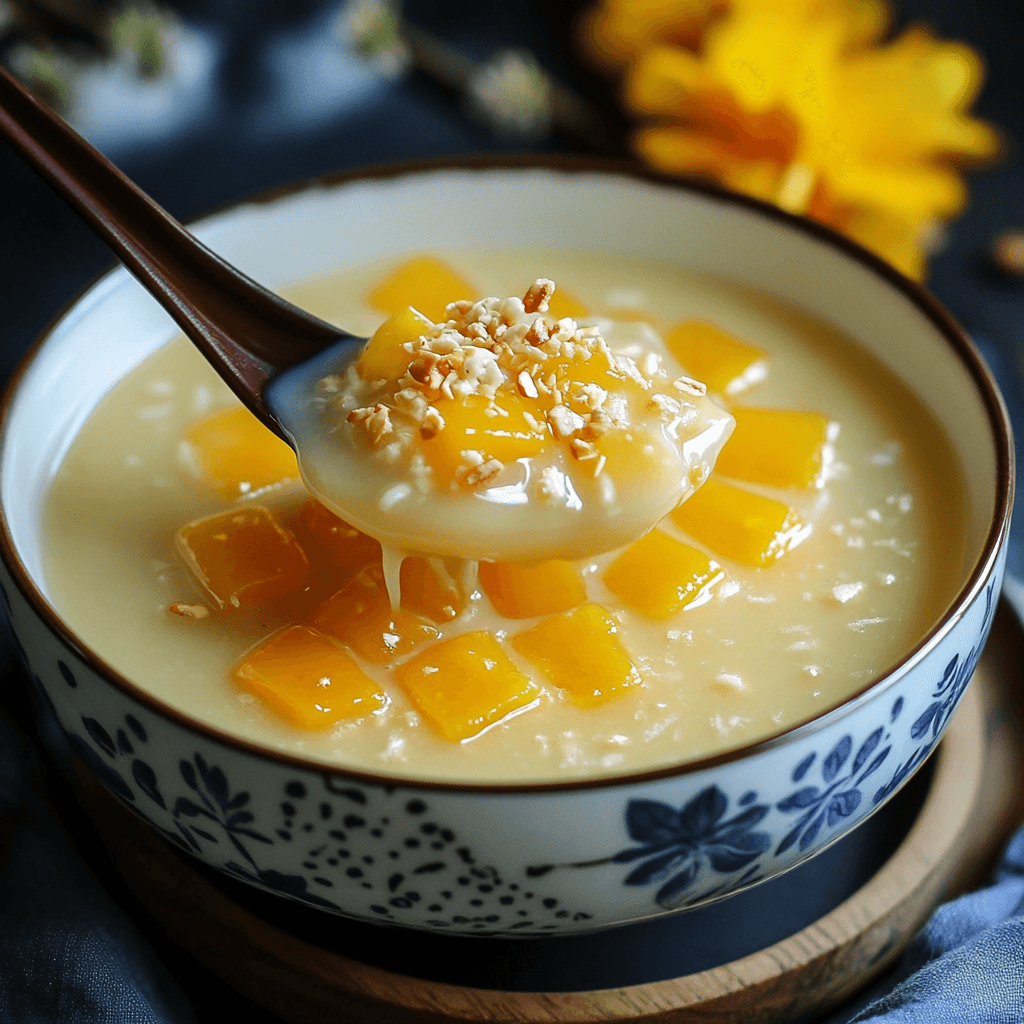 vegan vietnamese sweet soup dessert recipe
