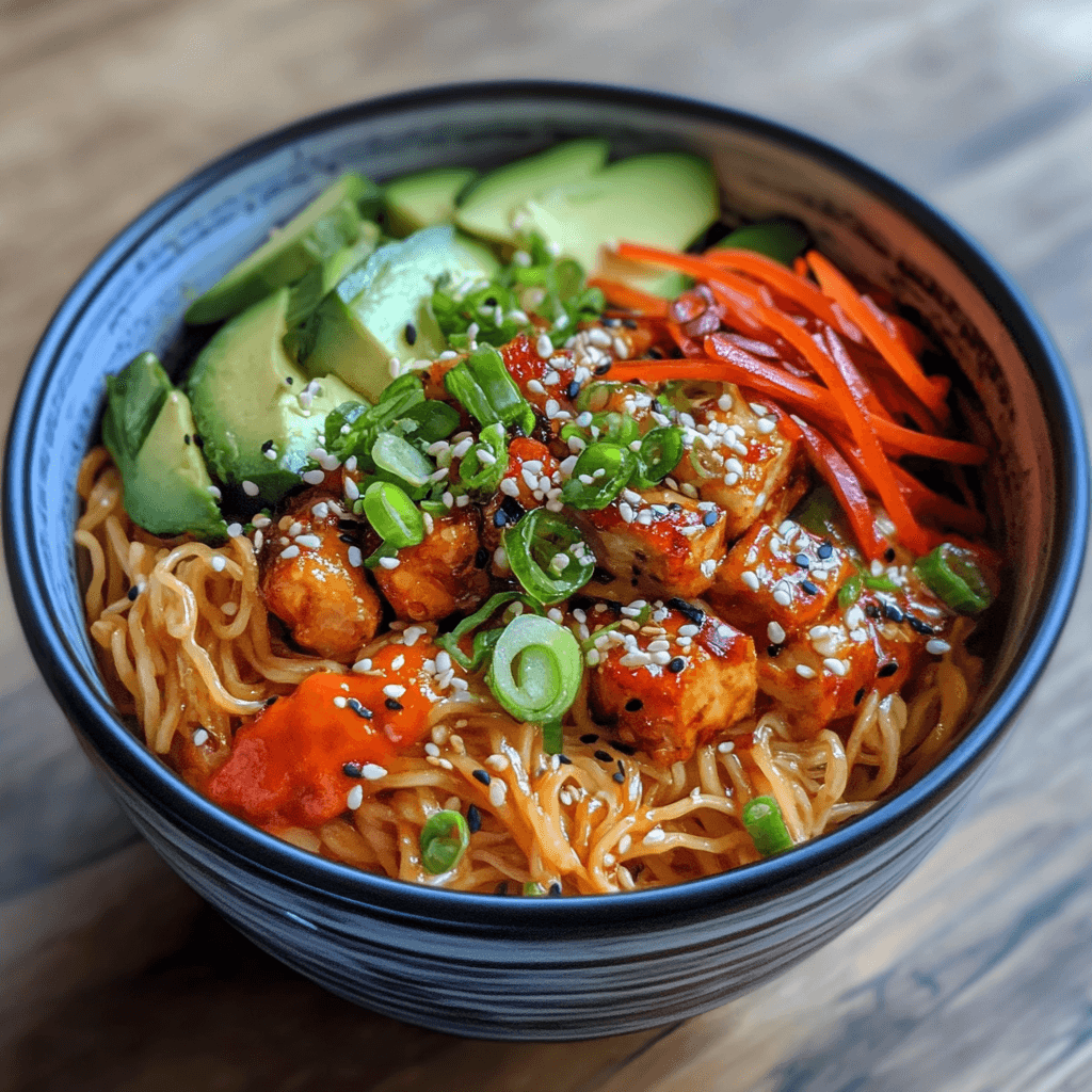 Asian noodle bowl Noodle Bowls