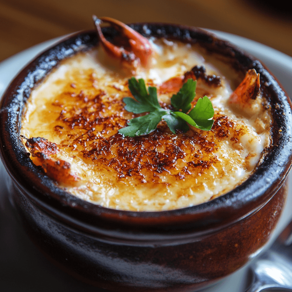 crab brulee recipe