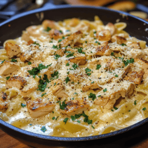 garlic parmesan chicken pasta