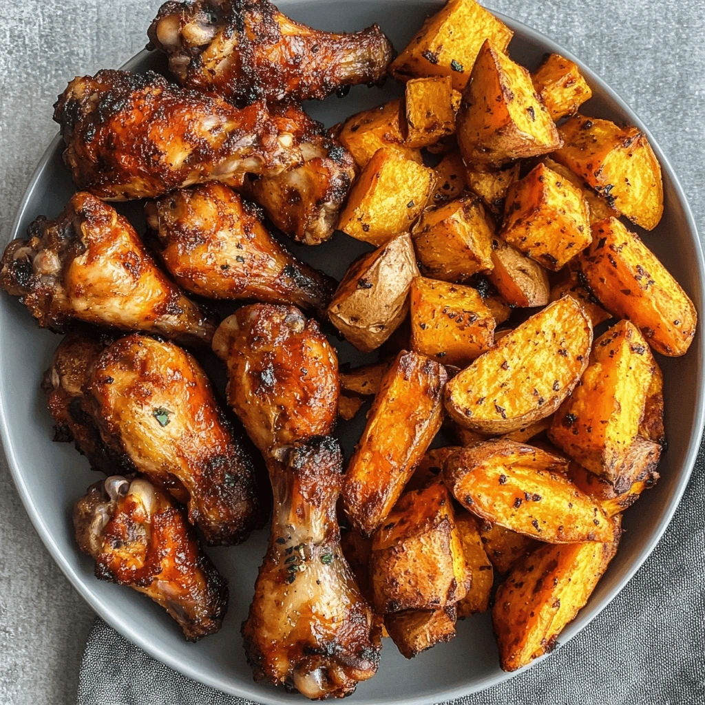 A variety of Ninja Foodi recipes showcasing air-fried snacks, one-pot meals, and pressure-cooked dishes.
