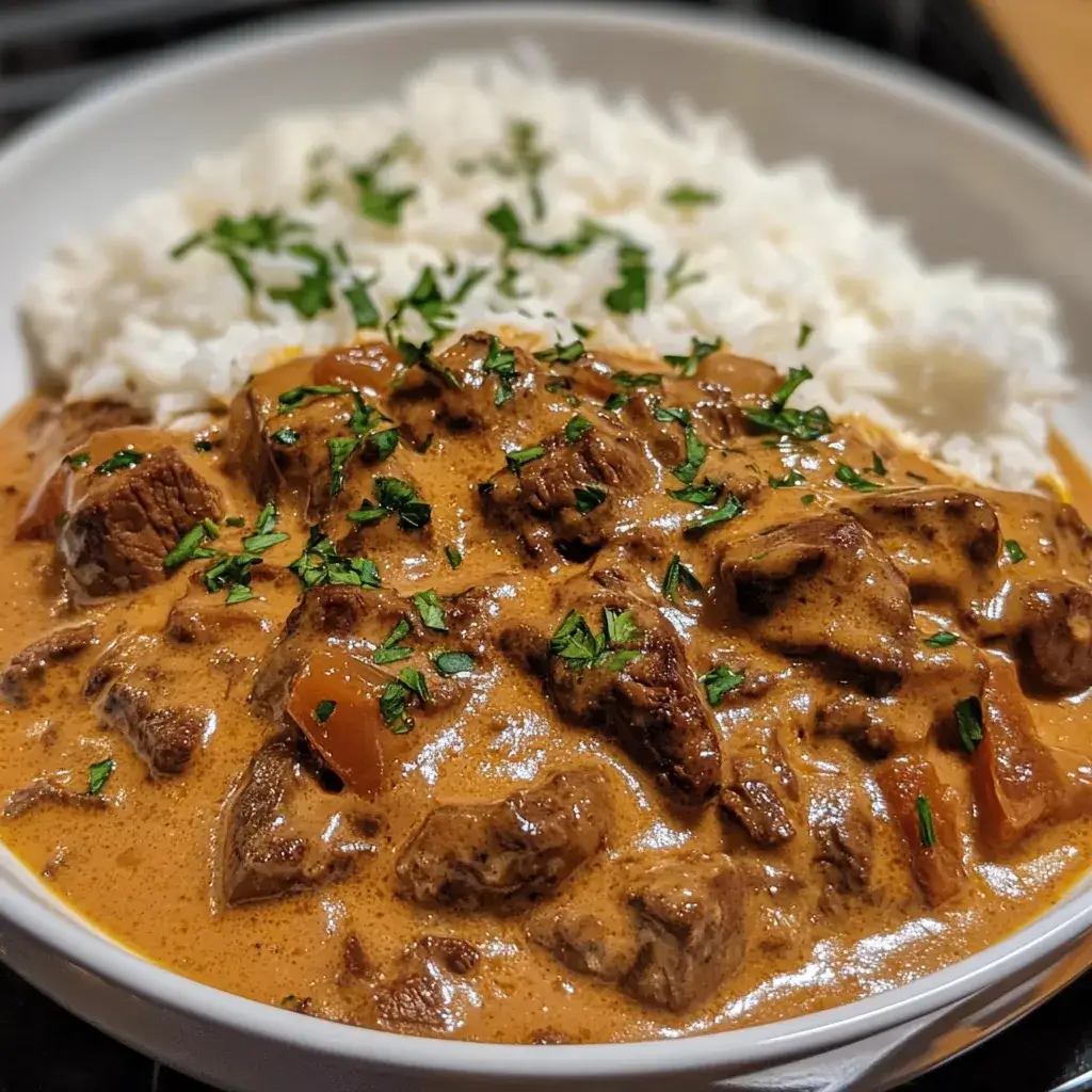 Homemade Beef Stroganoff