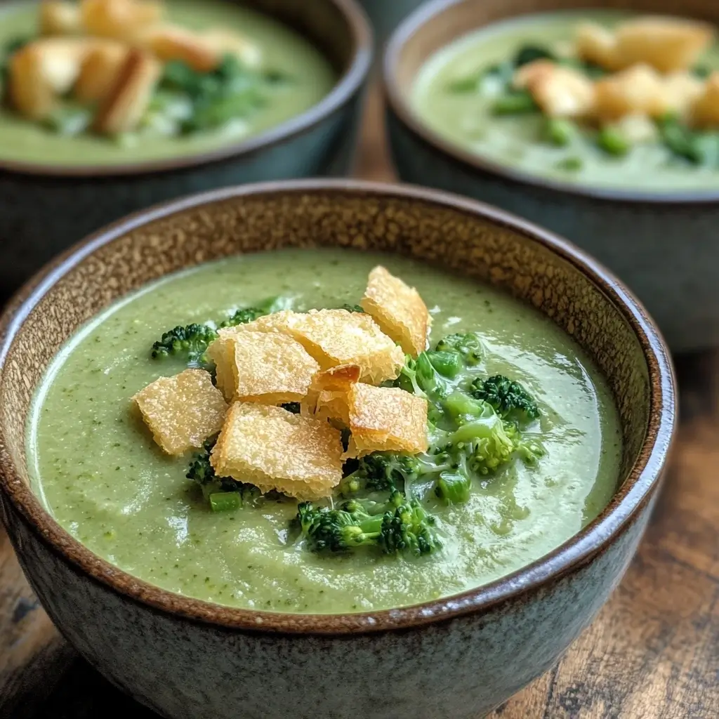 A hearty serving of Broccoli Cheddar Soup ready in under 30 minutes, perfect for busy weeknights.