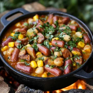 Campfire Hot Dog Stew Recipe