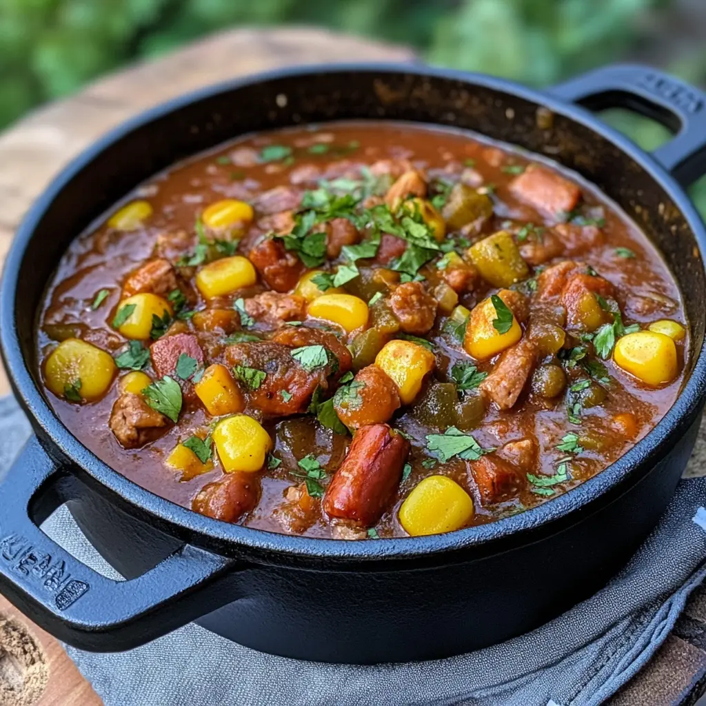 Campfire Hot Dog Stew Recipe