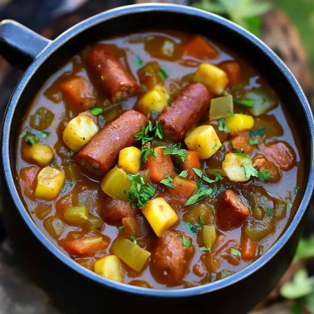 Campfire Hot Dog Stew Recipe