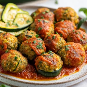 Vegetarian Zucchini Meatballs Recipe