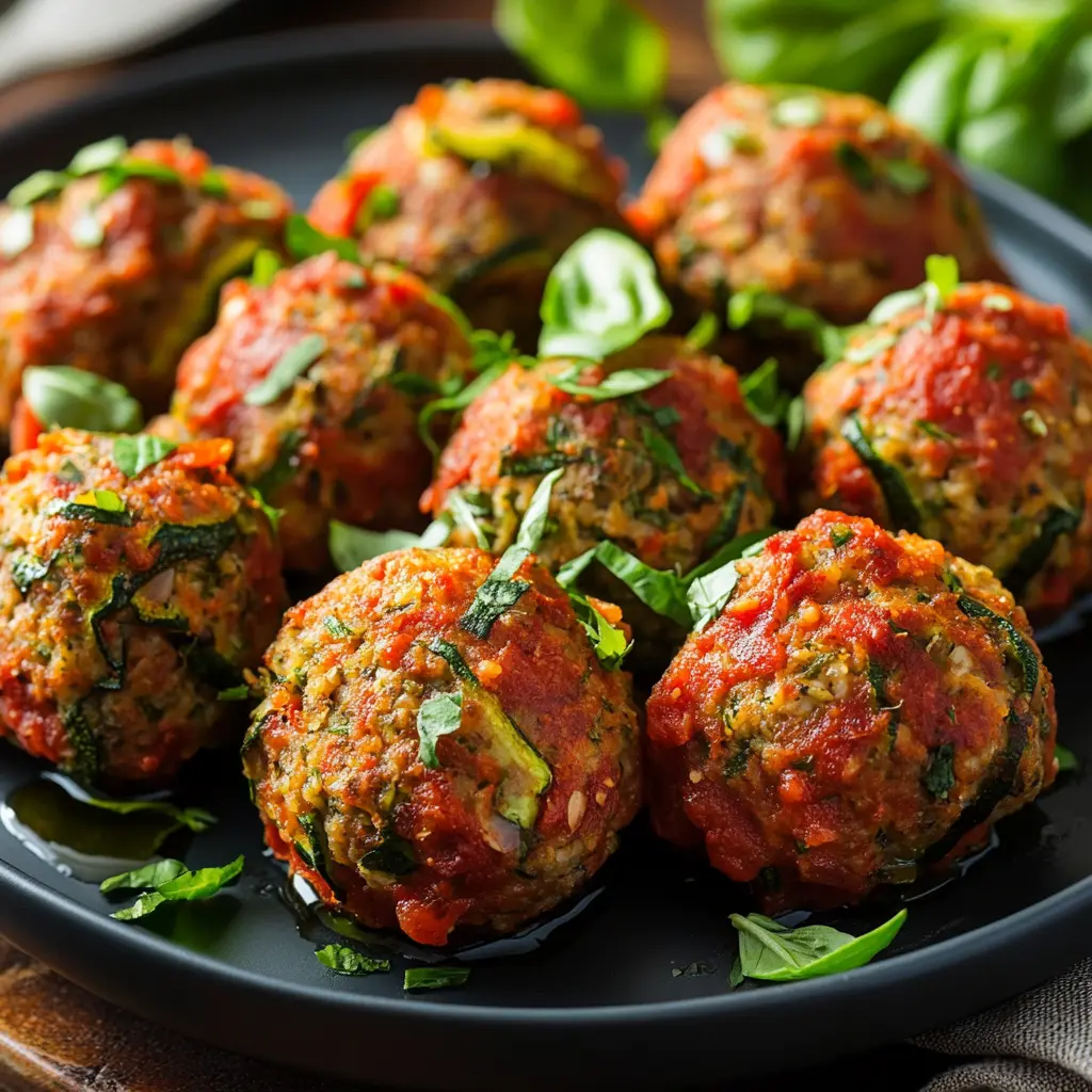 Vegetarian Zucchini Meatballs Recipe
